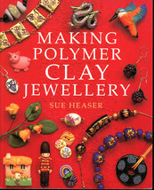 Making Polymer Clay Jewellery Jewelry Sue Heaser Projects Earrings Hair Clips  - £3.99 GBP