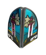 Scott’s Lighthouse Candle Screen Stained Glass Style Tealight Holder 3 Inch Boxe - $16.20