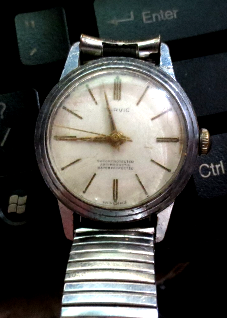 Vintage men&#39;s Torvic manual wind Watch Works - £42.05 GBP