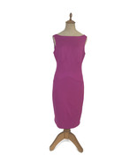 Diane Von Furstenberg DVF Renda Hot Pink Magenta Wool Blend Sheath Dress... - £80.67 GBP