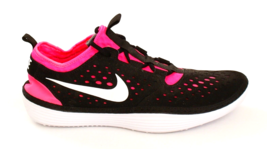 Nike Black &amp; Pink SolarSoft Costa Low Running Shoes Men&#39;s Size 9 - £78.94 GBP