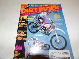 DIRT RIDER Magazine March 1991 - $10.89