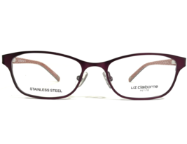 Liz Claiborne Petite Eyeglasses Frames L425 0FS7 Red Full Rim Cat Eye 48... - £47.59 GBP