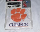 NCAA Clemson University Tigers Pet Dog T-Shirt, Small by Pets First - £16.06 GBP