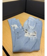The M.A.P. Loverly Fit Distressed Light Wash Jeans Woman’s Plus Size 2XL KG - $374.59 MXN