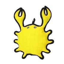 Tuffy Ocean Creature Crab Durable Dog Toy Yellow 1ea/13 in - £21.32 GBP