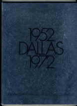 1952 Dallas 1972 Memory Book on the 20th Anniversary of the Crystal Charity Ball - £22.01 GBP