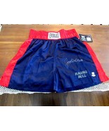 JAKE LAMOTTA RAGING BULL BOXING HOF CHAMPION SIGNED AUTO EVERLAST TRUNKS... - $5,644.84 MXN
