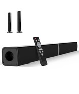 Tv Sound Bar, Sound Bars For Tv Bluetooth 5.0 Soundbar 50W 32Inch Split ... - £120.03 GBP