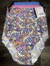 Joyspun ~ 3-Pair Womens Cheeky Underwear Panties Nylon Seamless Freecut (A), 2XL - £12.47 GBP