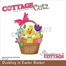 SCRAPPING COTTAGE INC COTTAGECUTZ DIES DUCK BSKT, us:one size, Duckling ... - $21.20