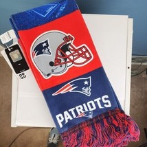 Foco NFL Polyester New England Patriots Scarf NWT - £12.61 GBP