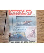 August 1954 Speed Age Magazine  Story of Earl Cooper, Mercedes Benz 300 ... - £10.38 GBP