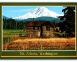 Rustic Cabin At Mt Adams Washington WA UNP Continental Postcard O21 - £3.12 GBP