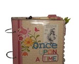 Premade Scrapbook, Junk Journal 8 x 8 Album,  &quot;Once Upon a Time&quot; Handmade - £27.13 GBP