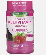 Women&#39;s Multivitmain + Collagen, Natural Mixed Berry, 70 Gummies - £10.06 GBP