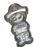 Aluminum Cake Pan Wilton 1993 Birthday Party  Pirate Boy w/Treasure Ches... - £11.70 GBP