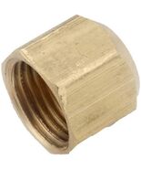 ANDERSON METALS 754040-06 3/8&quot; Brass Flat Cap - €14,36 EUR
