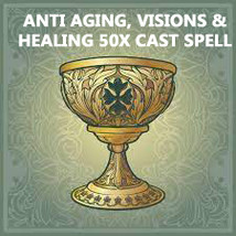 300x Full Coven Chalice Of Nectar Healing Anti Aging Visions Extreme Magick - £206.84 GBP