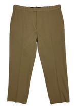 Van Heusen Flex Men Size 38x29 (Measure 37x28) Beige Straight Dress Pants - £7.85 GBP
