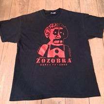 Zozobra shirt Santa Fe New Mexico 2005 black sz L Large Will Shuster Han... - $1,832.44 MXN