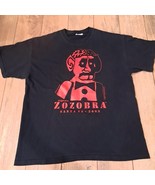 Zozobra shirt Santa Fe New Mexico 2005 black sz L Large Will Shuster Han... - $1,832.44 MXN