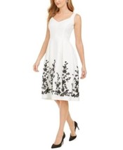 MSRP $129 Donna Rico Floral Hem A-Line Dress Size 4 - $45.54