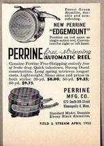 1952 Print Ad Perrine Automatic Fly Fishing Reels Minneapolis,MN - £7.08 GBP