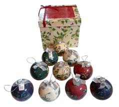 Tracy Porter Dolce Tidings 10 Pezzi Firmato Fatti a Mano Ornamento Set 2004 - £19.60 GBP