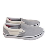 Men&#39;s Vans Skateboard Shoes Size 6 Slip On Pop Cush Gray White Checkerbo... - $48.07 CAD