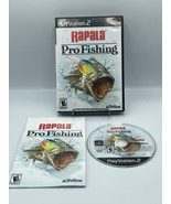 Rapala Pro Fishing (PlayStation 2, PS2) - Manual Included Clean Tested - £5.30 GBP