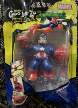 Heroes Of Goo Jit Zu Minis Captain America Marvel Comics New 2022 Action Figure - £11.54 GBP