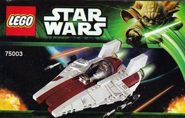 Instruction Book Only For LEGO STAR WARS 75003 A-Wing Starfighter - £5.88 GBP