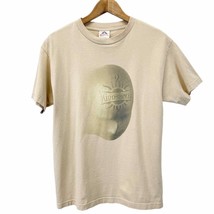 Vintage 2003 Godsmack Faceless Tour T-shirt Beige Short Sleeves Mens Size M - £30.01 GBP