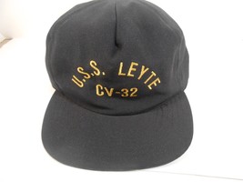 USS LEYTE CV-32 MADE IN USA CAP HAT - $37.23