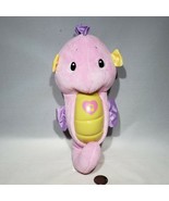 Fisher Price Pink Seahorse Plush Soothe &amp; Glow Lights Lullaby Musical 20... - £7.95 GBP