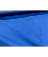 WATER REPELLENT NYLON 600 DENIER CANVAS FABRIC ROYAL BLUE 58&quot; WIDE BY TH... - £3.16 GBP
