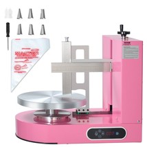 Cake Decorating Machine Cake Frosting Spreading for 6" to 14" Cake Pink - $9,439.32 MXN