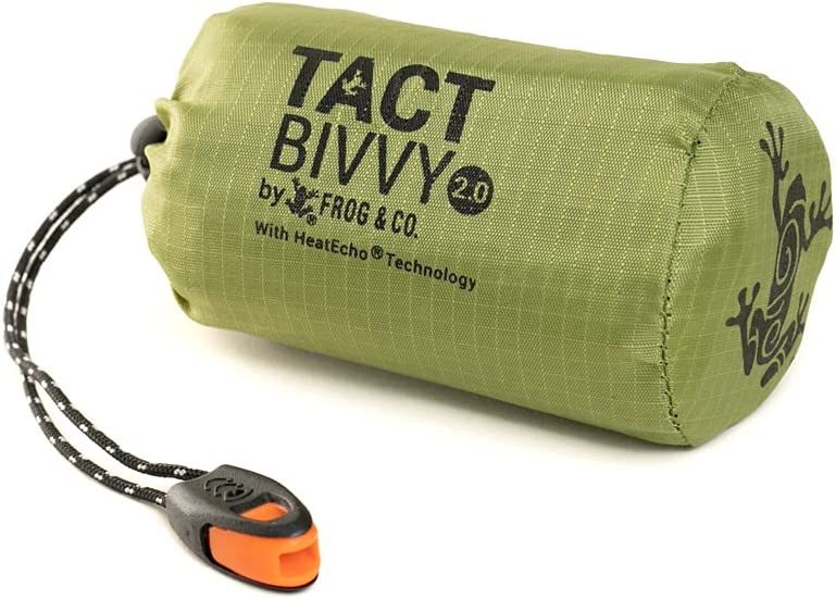 Survival Frog Tact Bivvy 2.0 Emergency Sleeping Bag w/Stuff Sack,, Shelt... - $36.99