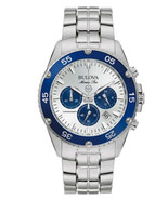 Bulova Marine Star Chronograph Stainless Steel Quartz Men&#39;s Watch - $294.12 CAD
