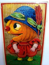 Halloween Postcard Fantasy Barton &amp; Spooner Goblin Girl Series 7107 Gel 1912 - £39.18 GBP