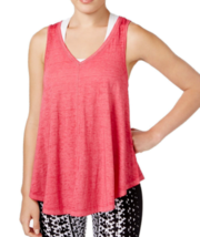 NWT Calvin Klein Performance Women&#39;s Quick Dry Workout Muscle Tank Top Pink S - £18.37 GBP