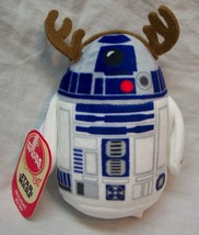 Hallmark Itty Bittys Star Wars Holiday R2-D2 Reindeer 4&quot; Plush Stuffed Toy New - £15.82 GBP