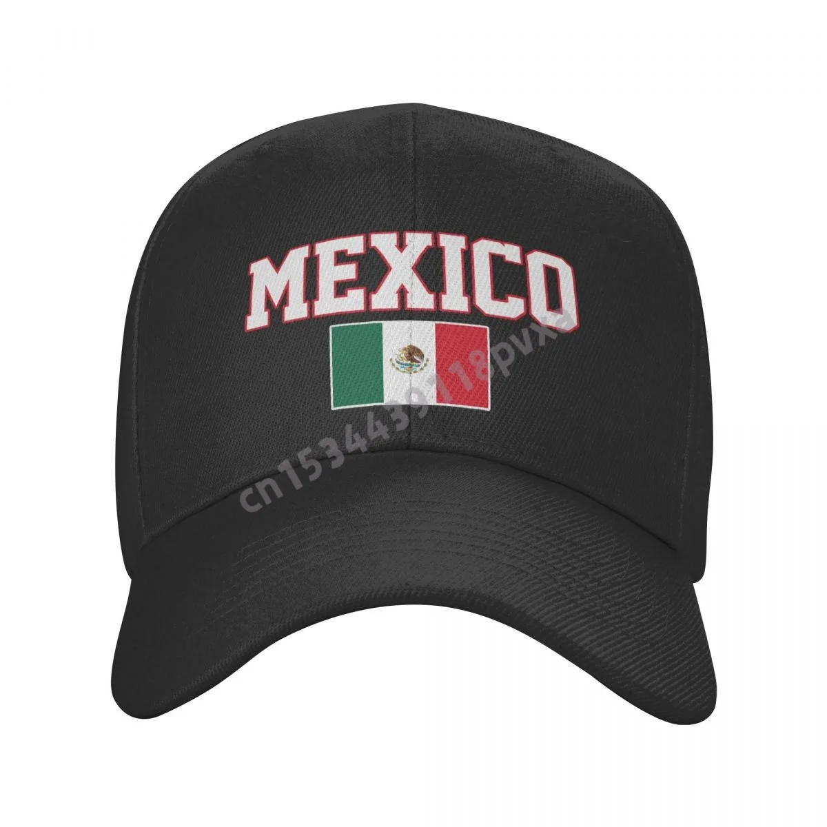 Baseball Cap Mexico Flag Mexican Fans Wild Sun Shade Peaked Adjustable Outdoor - £14.51 GBP