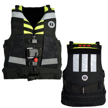 Mustang Swift Water Rescue Vest - Fluorescent Yellow/Green/Black - Universal - £228.62 GBP
