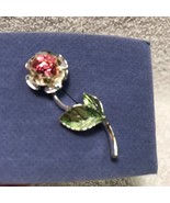 Vintage Avon Birthstone Rose Pin - October - £15.79 GBP