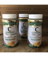 (3) Nature&#39;s Bounty Vitamin C Gummies Orange Flav - 250mg - 240 Ct - Exp... - $23.36