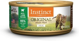 Instinct Original Grain Free Real Lamb Recipe Natural Wet Canned Cat Food by - £45.77 GBP