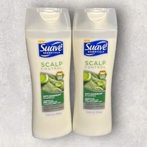 2 x Suave Essentials Scalp Control Anti-Dandruff Shampoo Mint Scent 12.6oz EA - £27.09 GBP