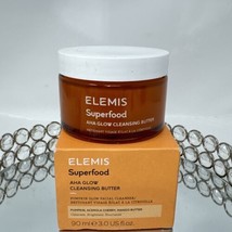 Elemis Superfood AHA Glow Cleansing Butter -Pumpkin Glow Facial Cleanser NIB 3oz - £22.55 GBP